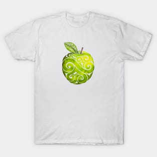 Swirly Apple T-Shirt